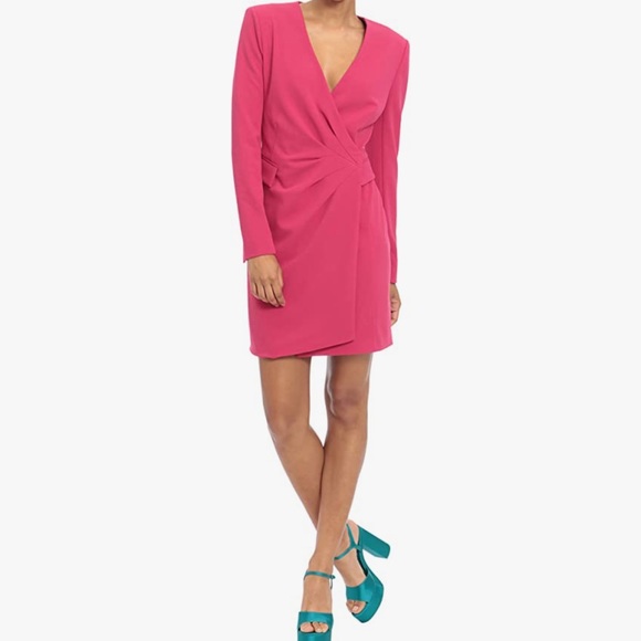 Donna Morgan Mini Tuxedo Dress - Picture 6 of 16